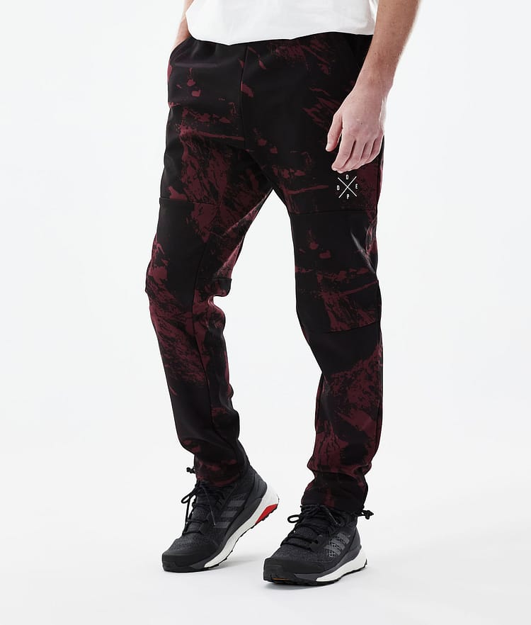 Dope Nomad Outdoorhosen Herren Paint Burgundy