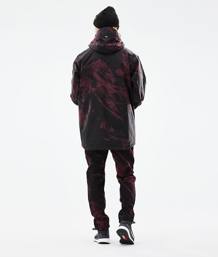 Dope Nomad Outdoorhosen Herren Paint Burgundy, Bild 4 von 9