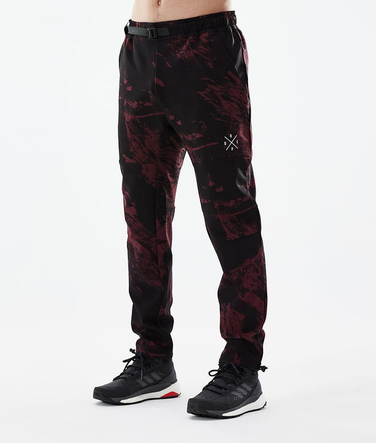Dope Nomad Outdoorhosen Herren Paint Burgundy, Bild 8 von 9