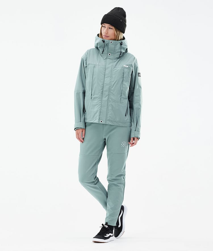 Dope Nomad W Outdoorhosen Damen Faded Green