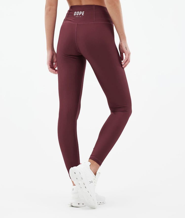 Dope Lofty Leggings Damen Burgundy