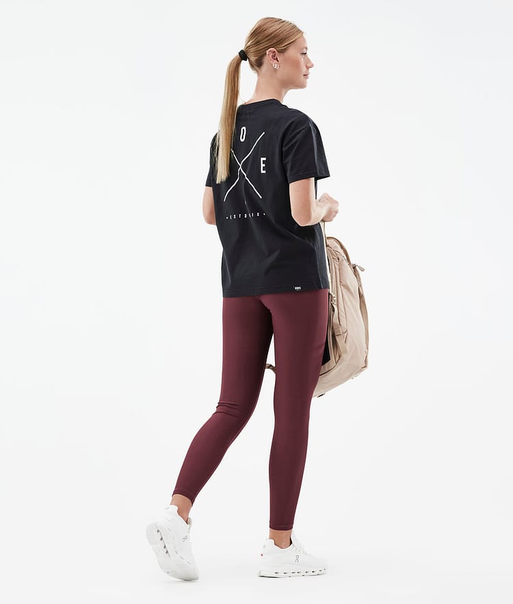 Dope Lofty Leggings Damen Burgundy