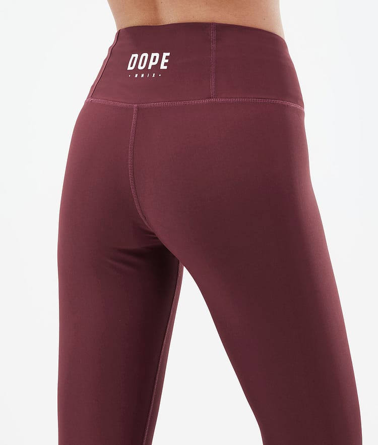 Dope Lofty Leggings Damen Burgundy