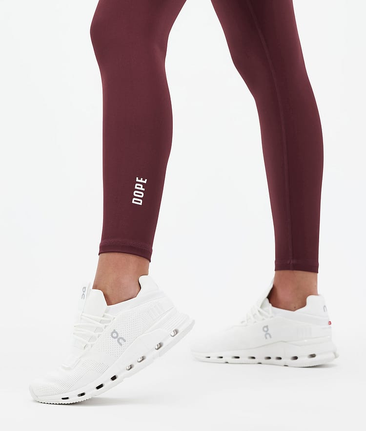 Dope Lofty Leggings Damen Burgundy