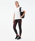 Dope Lofty Tech Leggings Damen Paint Burgundy, Bild 3 von 8