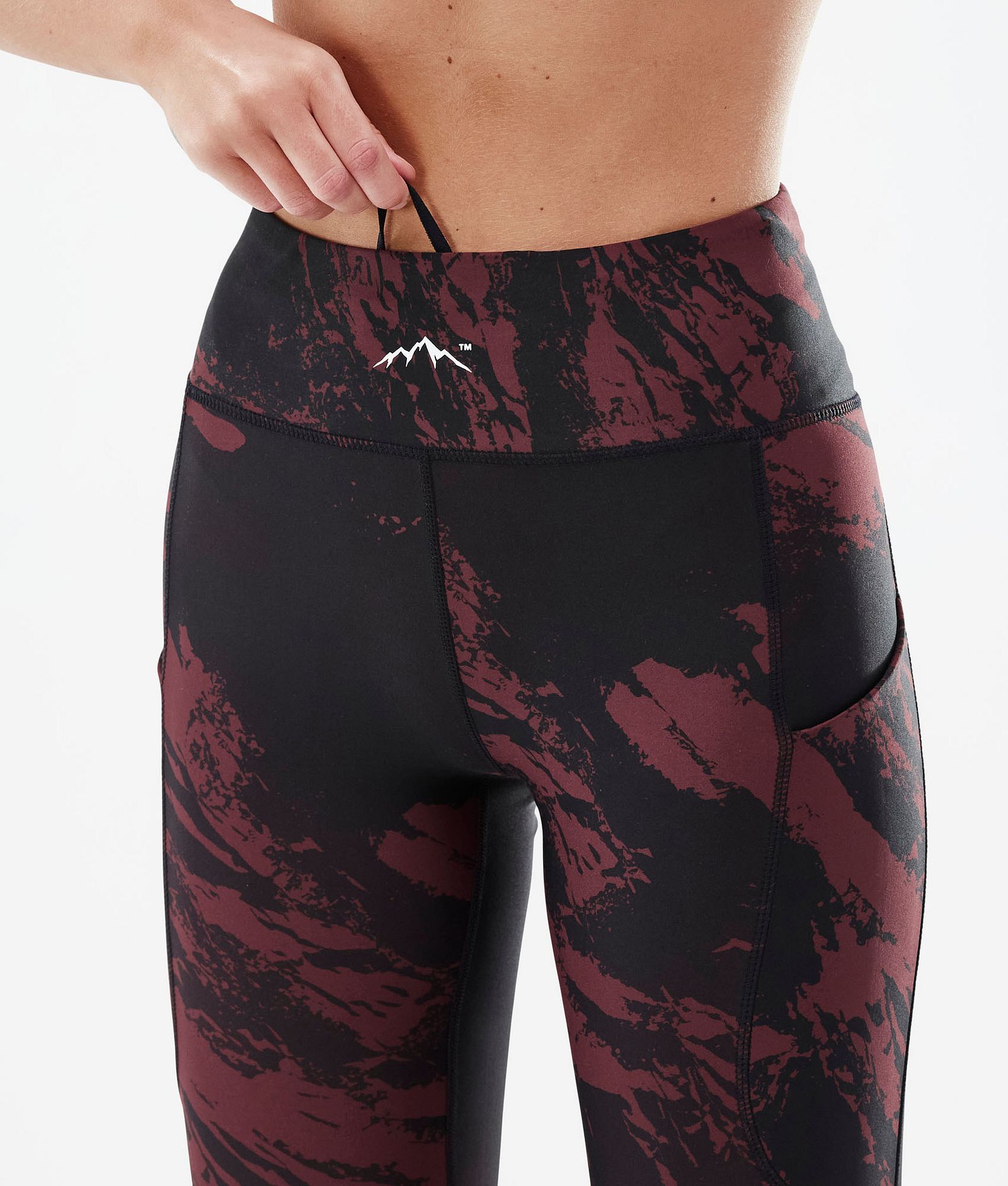 Dope Lofty Tech Leggings Damen Paint Burgundy, Bild 6 von 8