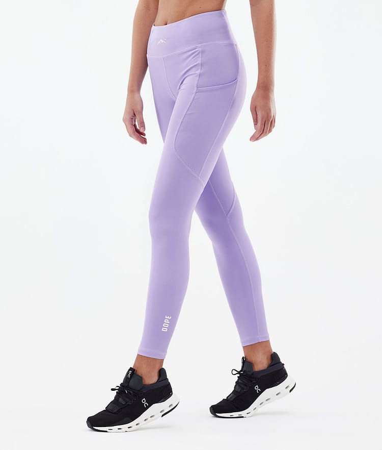 Dope Lofty Tech Leggings Damen Faded Violet