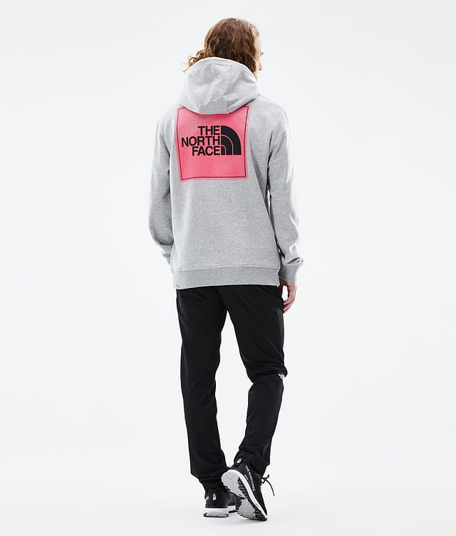 The North Face Graphic Light Hoodie Herren Tnf Light Grey Heather Ridestore De