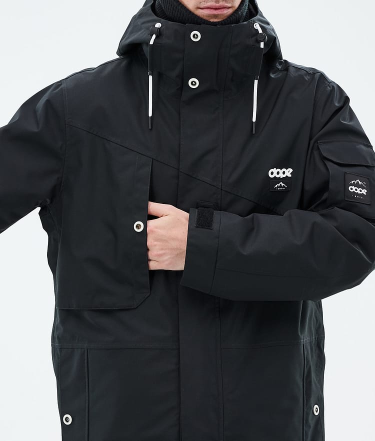 Dope Adept Snowboardjacke Herren Black Renewed, Bild 8 von 9
