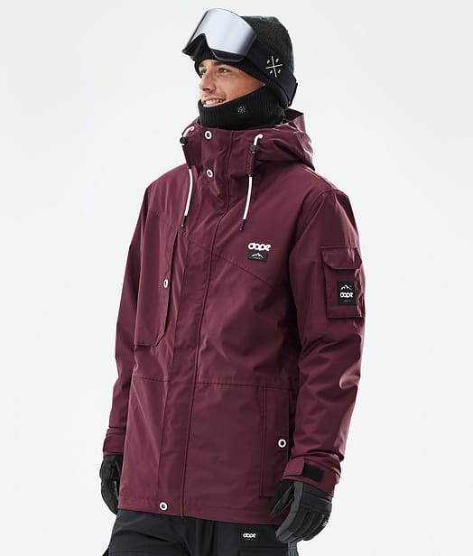 Dope Adept Skijacke Herren Burgundy