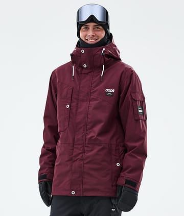 Dope Adept Skijacke Herren Burgundy