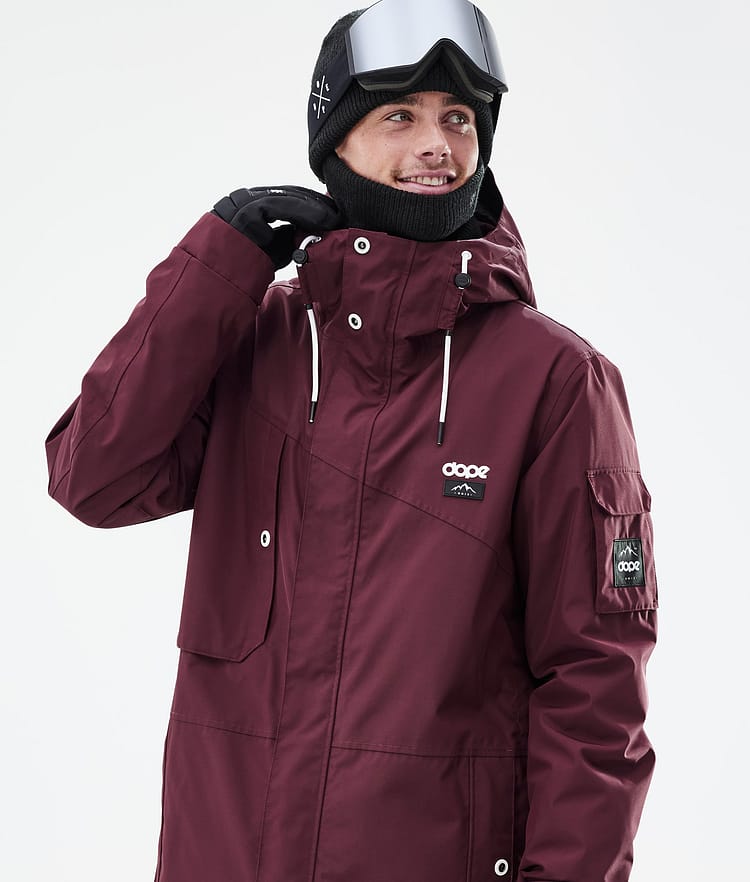 Dope Adept Skijacke Herren Burgundy