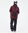 Dope Adept Snowboardjacke Herren Burgundy Renewed, Bild 3 von 10