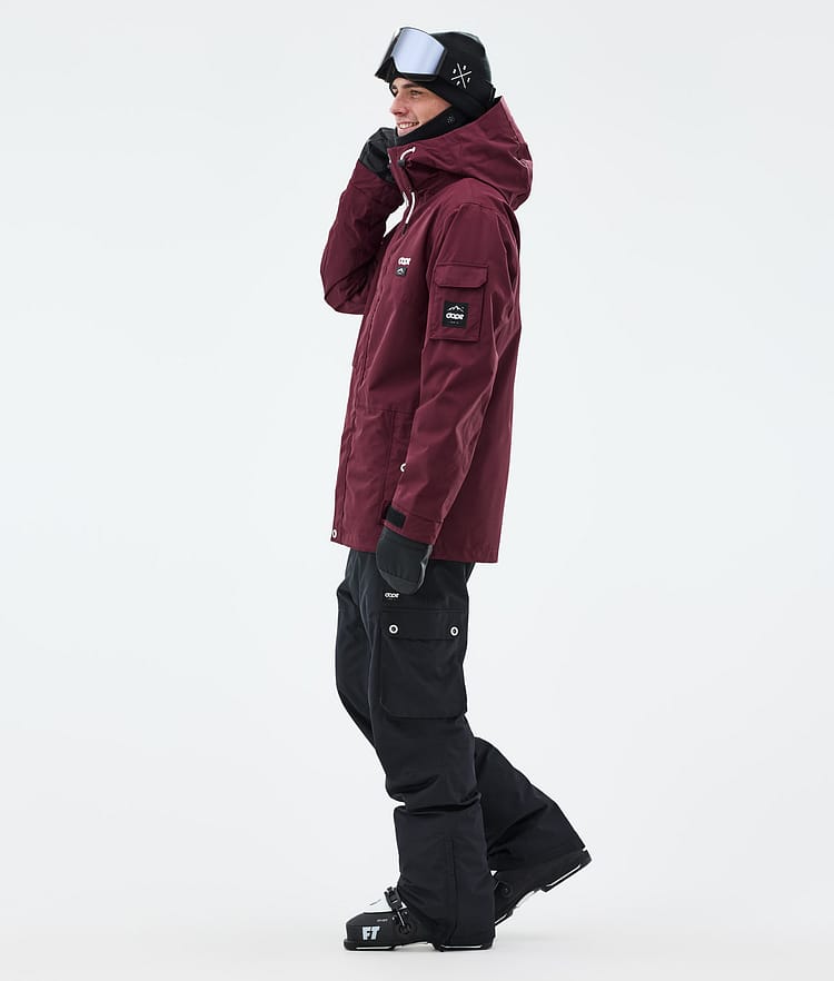Dope Adept Skijacke Herren Burgundy, Bild 4 von 10