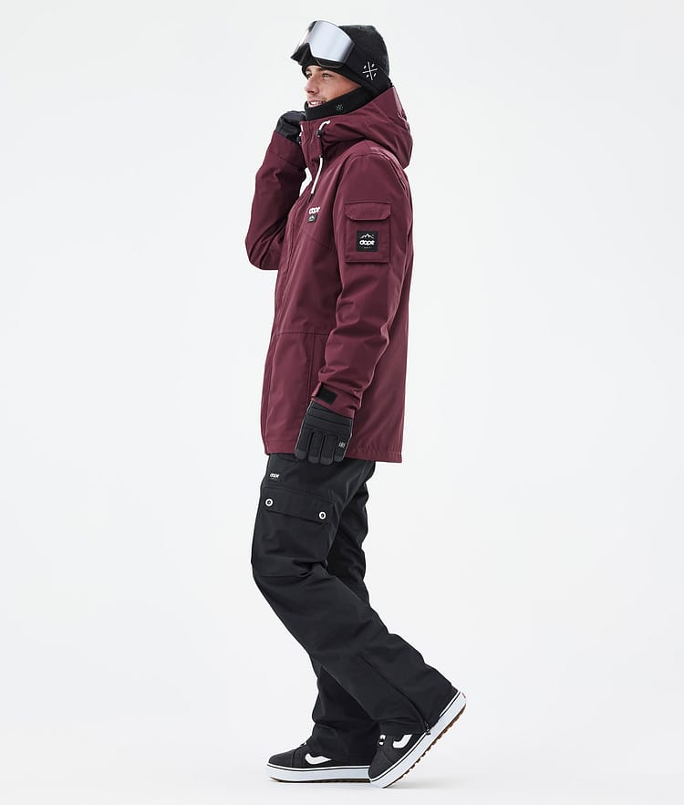 Dope Adept Snowboardjacke Herren Burgundy