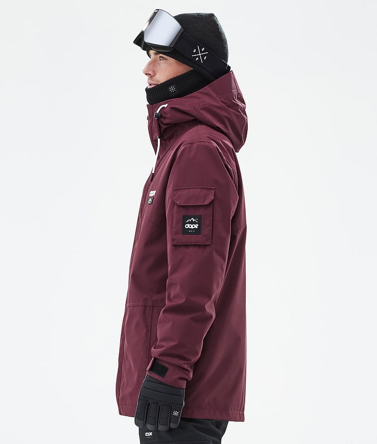 Dope Adept Snowboardjacke Herren Burgundy