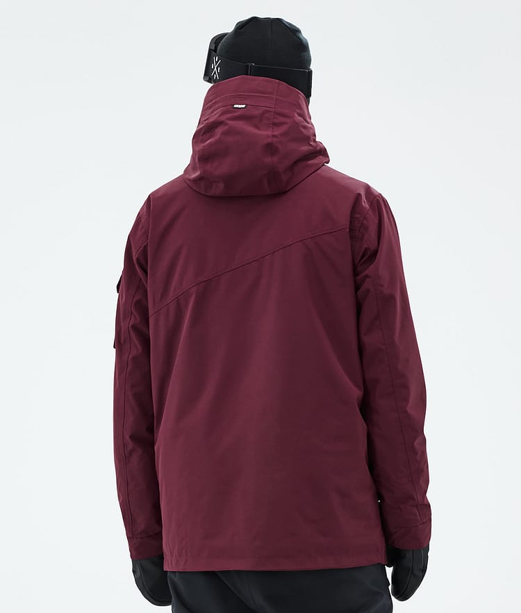 Dope Adept Snowboardjacke Herren Burgundy Renewed, Bild 7 von 10
