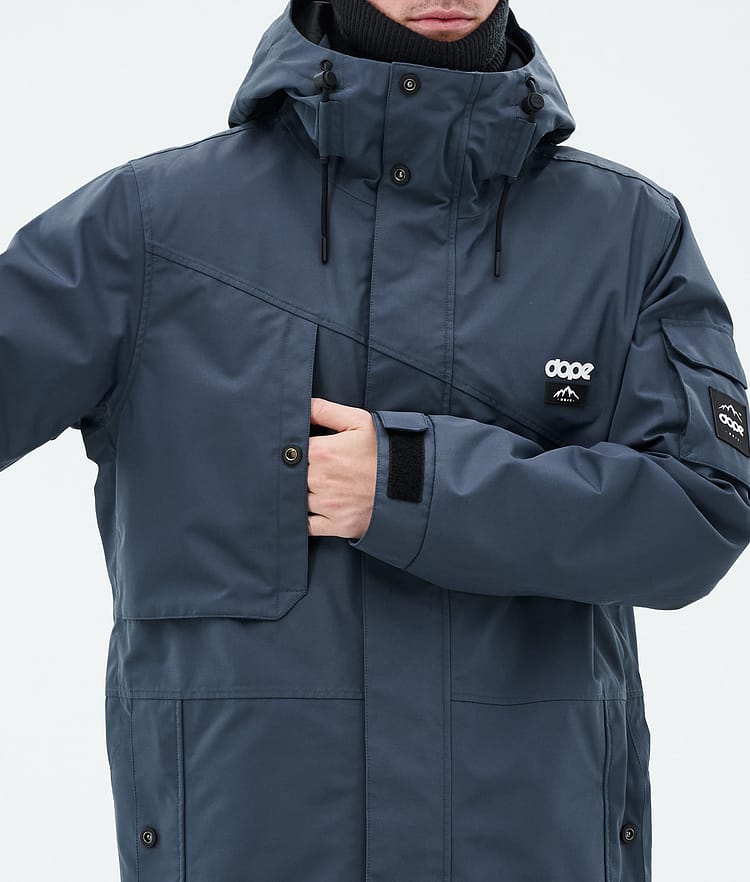 Dope Adept Snowboardjacke Herren Metal Blue, Bild 8 von 9