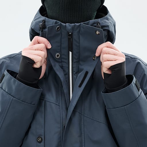 Frontreißverschluss mit doppelter Schutzleiste Hauptdetailproduktbild,