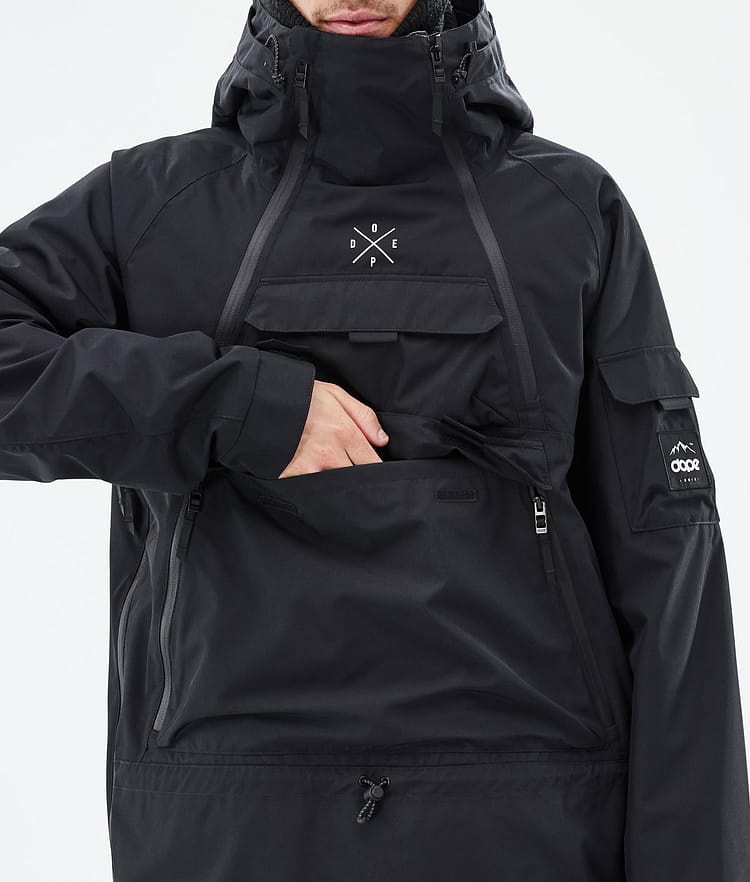 Dope Akin Snowboardjacke Herren Black