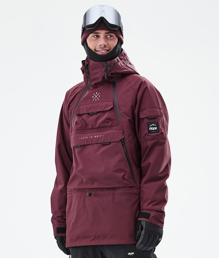 Dope Akin Snowboardjacke Herren Burgundy, Bild 1 von 9
