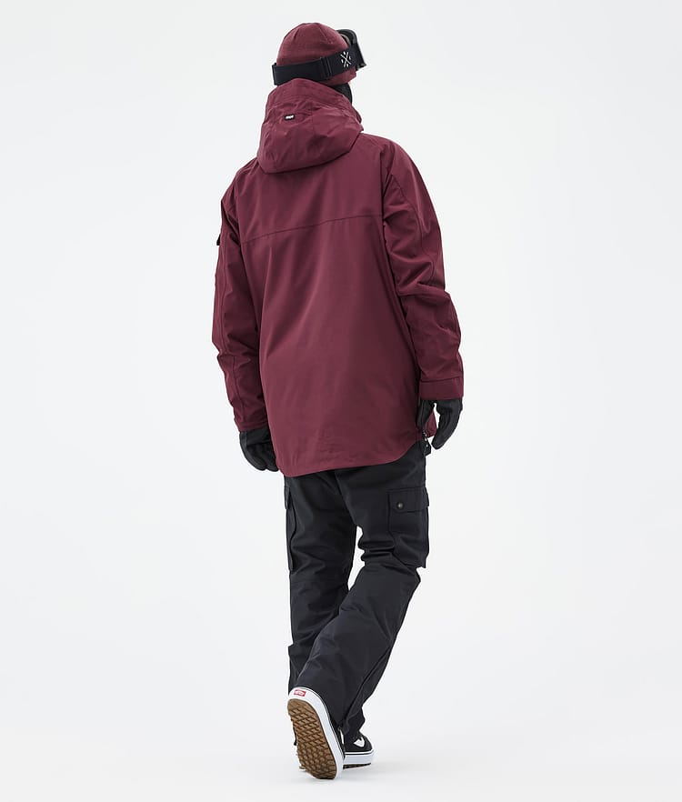 Dope Akin Snowboardjacke Herren Burgundy Renewed, Bild 5 von 9