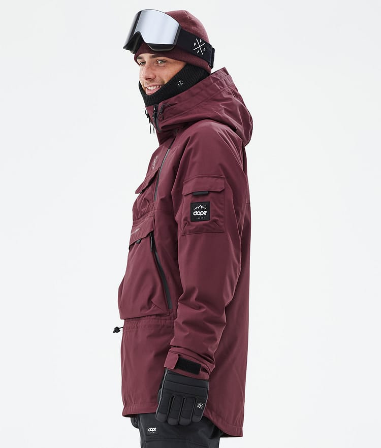 Dope Akin Skijacke Herren Burgundy, Bild 6 von 9