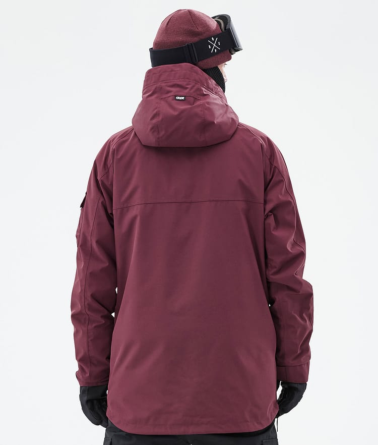 Dope Akin Snowboardjacke Herren Burgundy, Bild 7 von 9