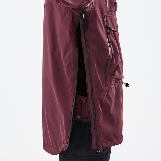 Seitlicher Reißverschluss mit innenliegender Schutzleiste Hauptdetailproduktbild,