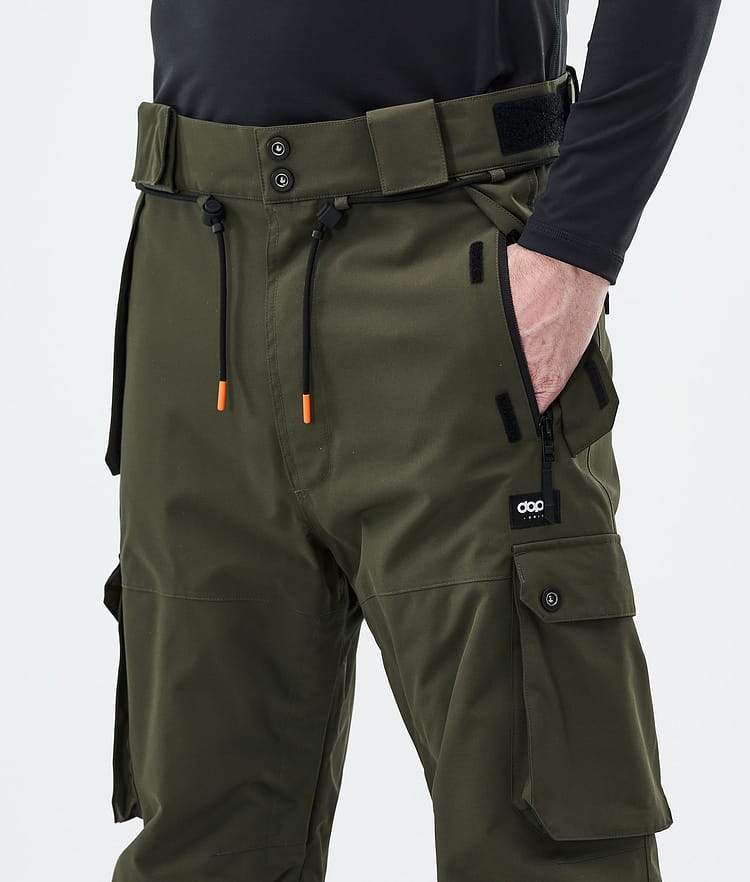 Dope Iconic Snowboardhose Herren Olive Green, Image 5 of 7