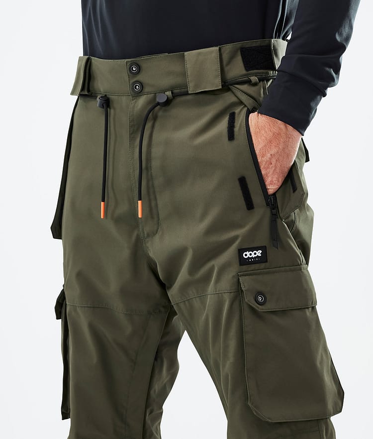 Dope Iconic Skihose Herren Olive Green