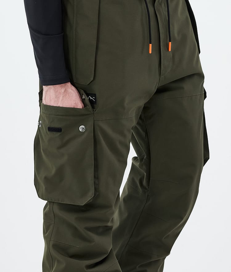 Dope Iconic Snowboardhose Herren Olive Green, Image 6 of 7