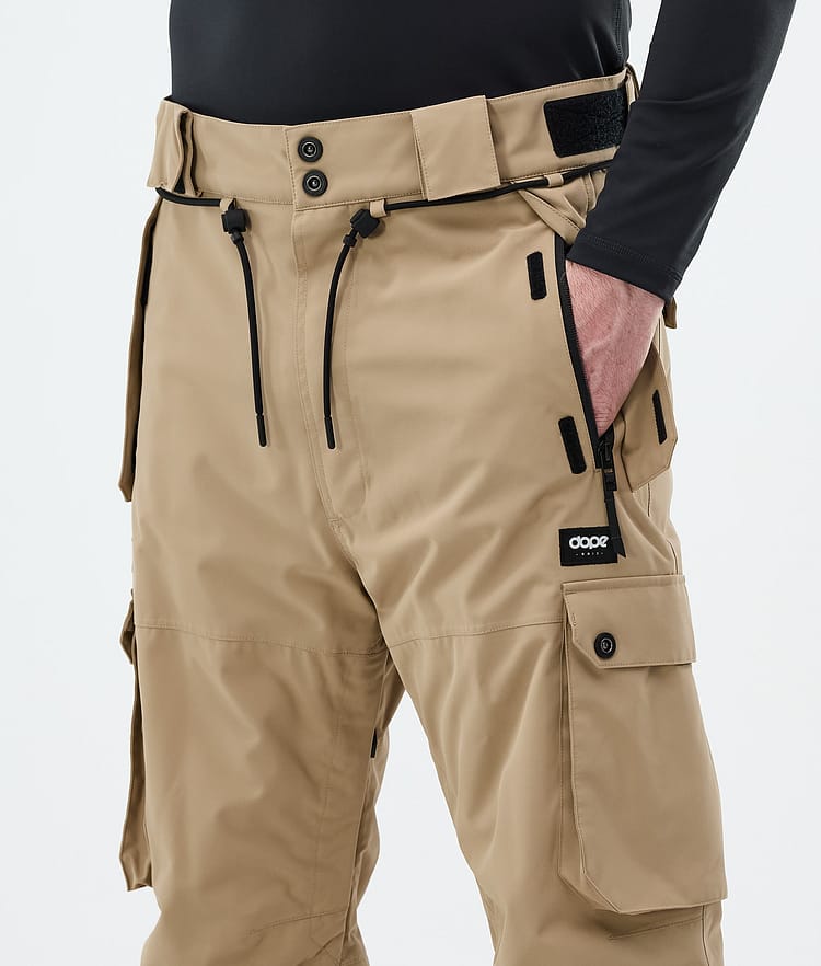 Dope Iconic Snowboardhose Herren Khaki Renewed, Image 5 of 7