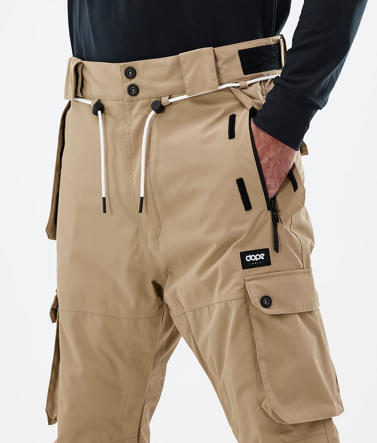 Dope Iconic Snowboardhose Herren Khaki Renewed, Bild 5 von 7