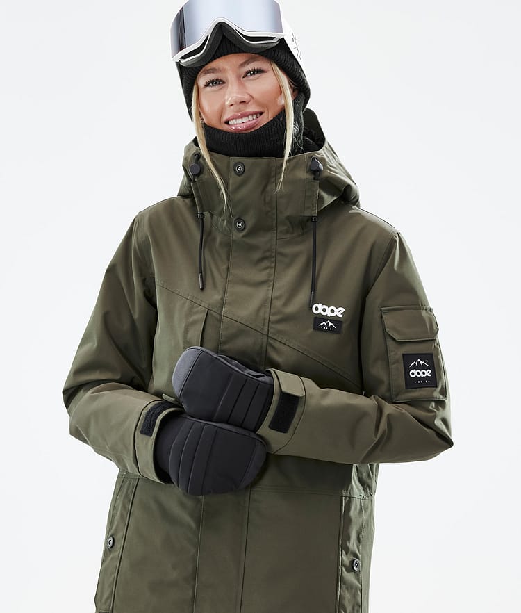 Dope Adept W Snowboardjacke Damen Olive Green