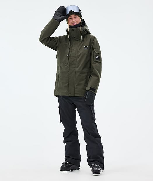 Dope Adept W Ski Outfit Olive Green/Blackout