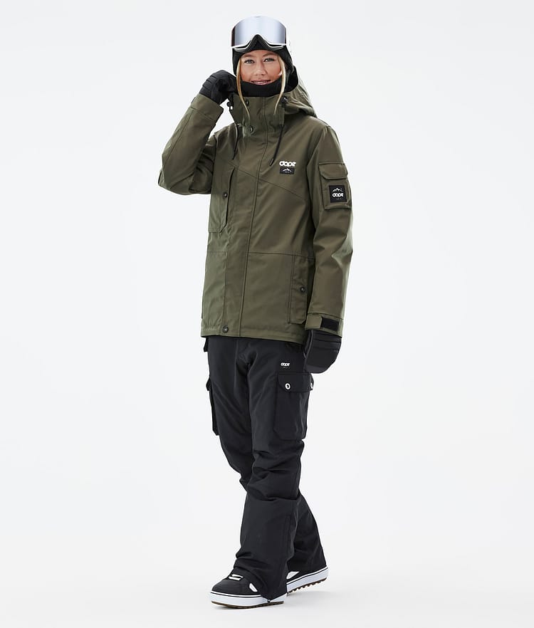 Dope Adept W Snowboardjacke Damen Olive Green