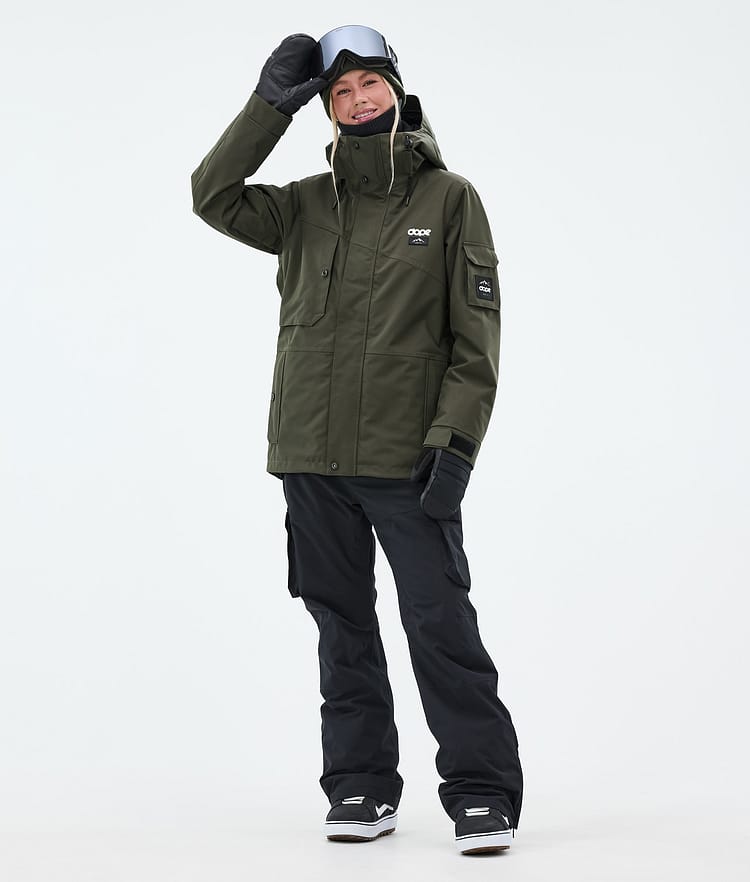 Dope Adept W Snowboardjacke Damen Olive Green, Image 2 of 9