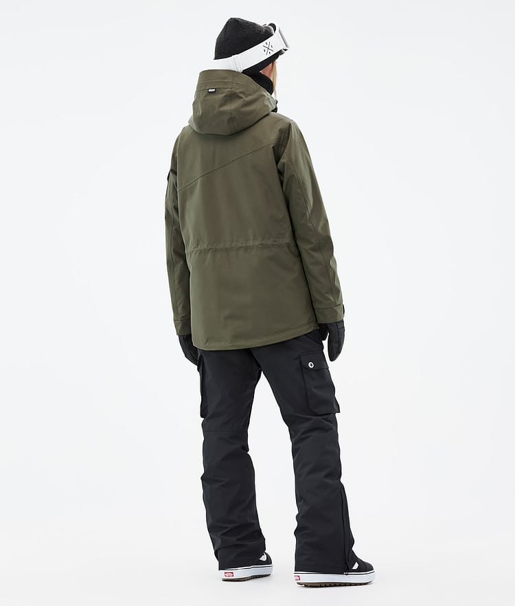 Dope Adept W Snowboardjacke Damen Olive Green