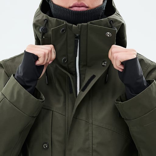 Frontreißverschluss mit doppelter Schutzleiste Hauptdetailproduktbild,