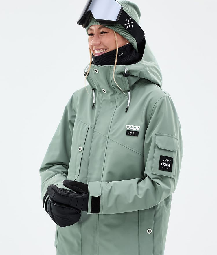 Dope Adept W Snowboardjacke Damen Faded Green, Bild 2 von 10