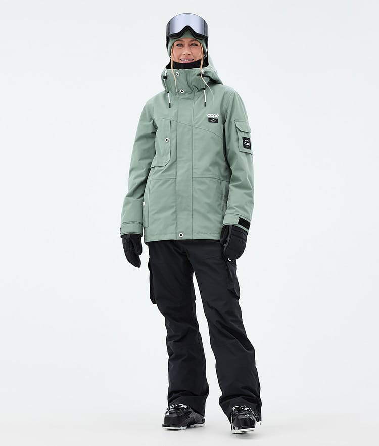 Dope Adept W Skijacke Damen Faded Green, Bild 2 von 9