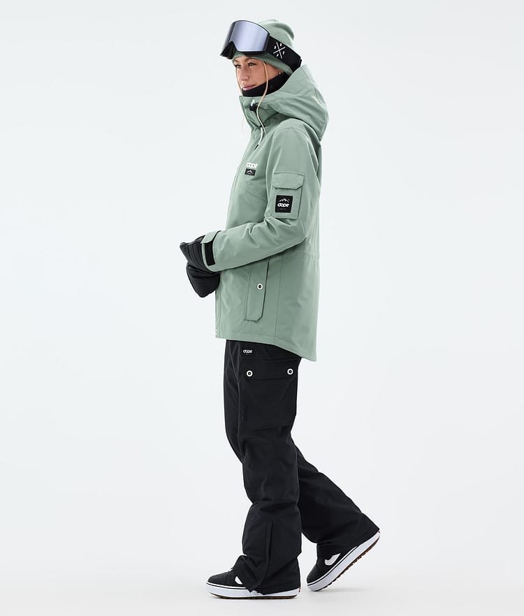 Dope Adept W Snowboardjacke Damen Faded Green, Bild 4 von 10