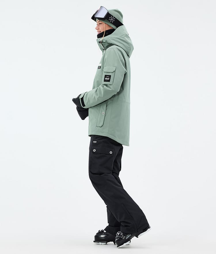 Dope Adept W Skijacke Damen Faded Green, Bild 3 von 9