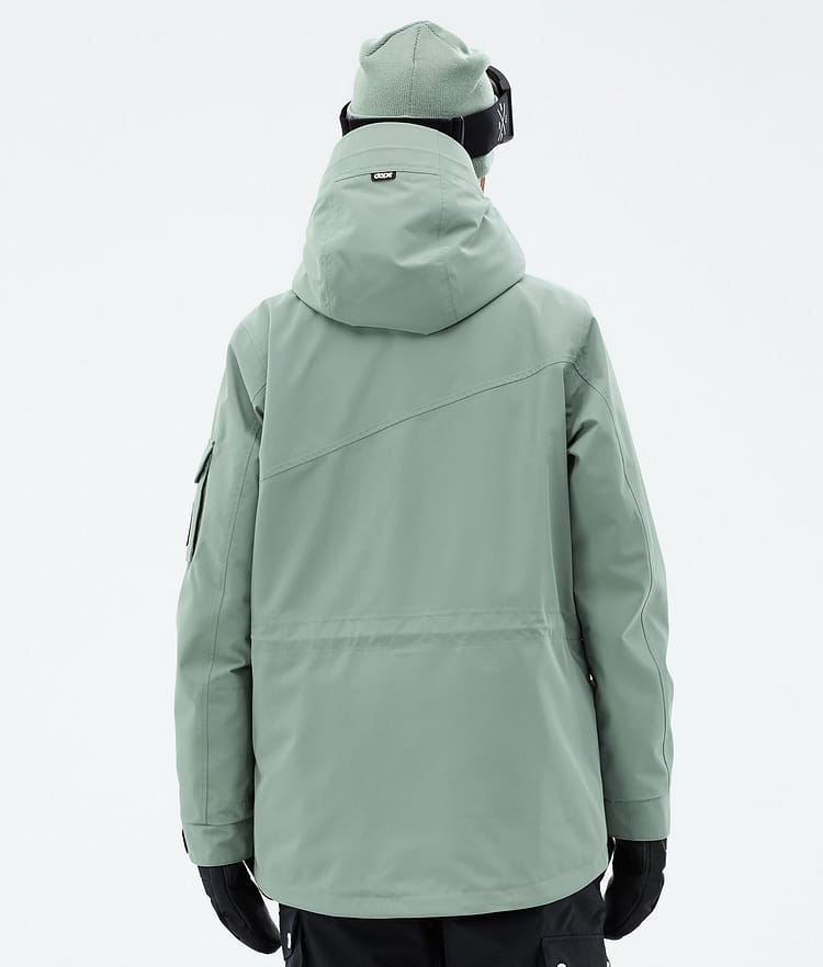 Dope Adept W Skijacke Damen Faded Green, Bild 6 von 9
