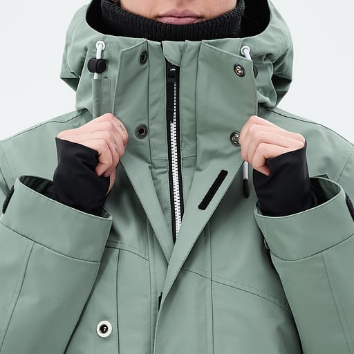 Frontreißverschluss mit doppelter Schutzleiste Hauptdetailproduktbild,