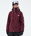 Dope Adept W Skijacke Damen Burgundy