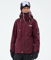 Dope Adept W Snowboardjacke Damen Burgundy