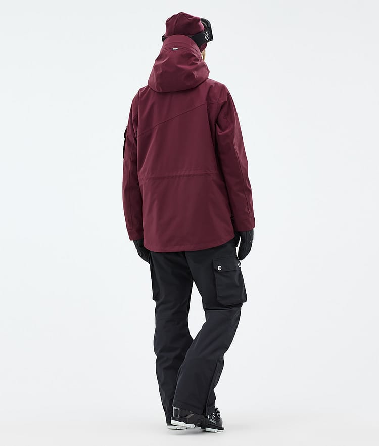Dope Adept W Skijacke Damen Burgundy, Bild 4 von 9