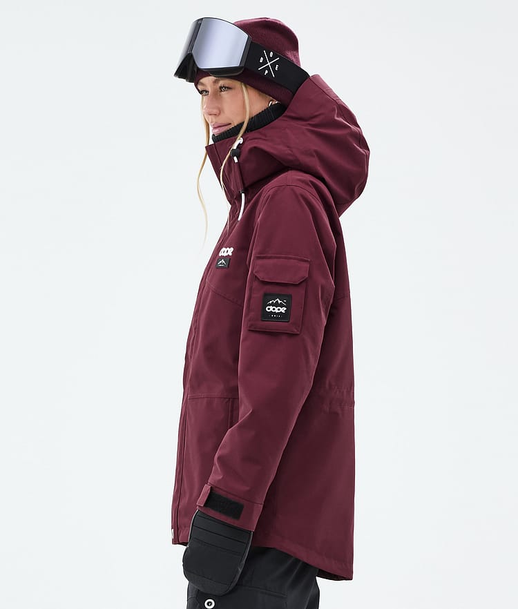 Dope Adept W Snowboardjacke Damen Burgundy, Bild 5 von 9